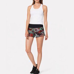 LULULEMON Run Times 4" Short II 2 Swift Ultra Light Zen Garden Multi Women's 4